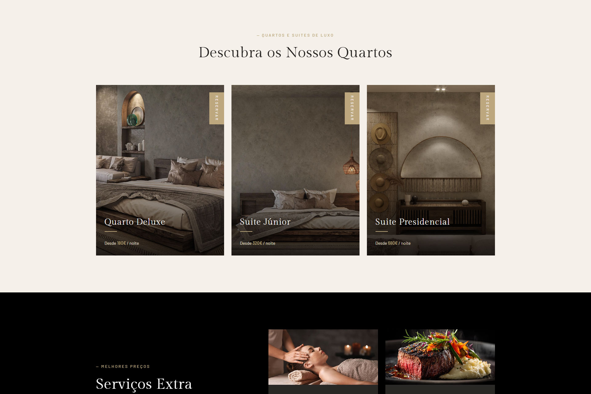 AURELIA — Quartos e Suites